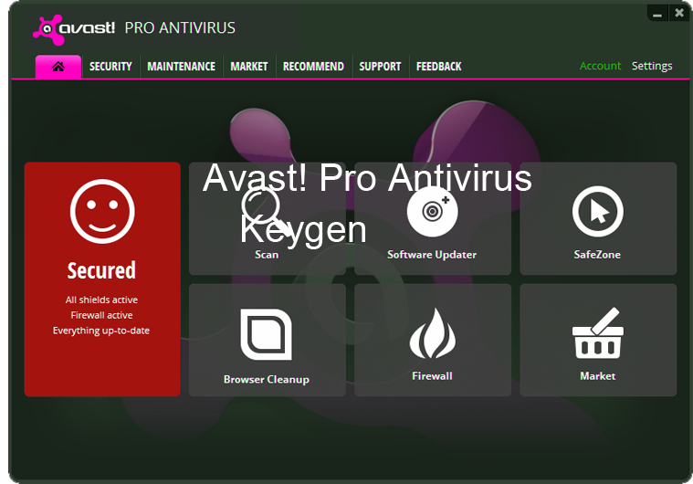 Avast pro antivirus license key